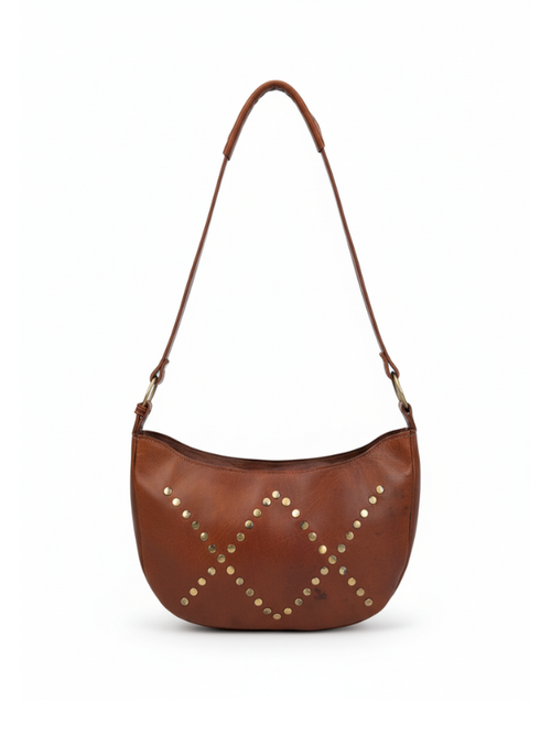detalle marrón claro bolso shopper de piel marrón claro para mujer — ref. CJ2005