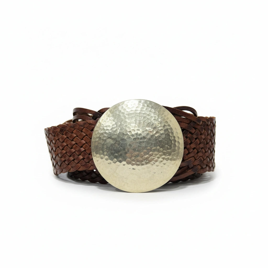 Cinturón de Piel Marrón Unisex | CJ6638