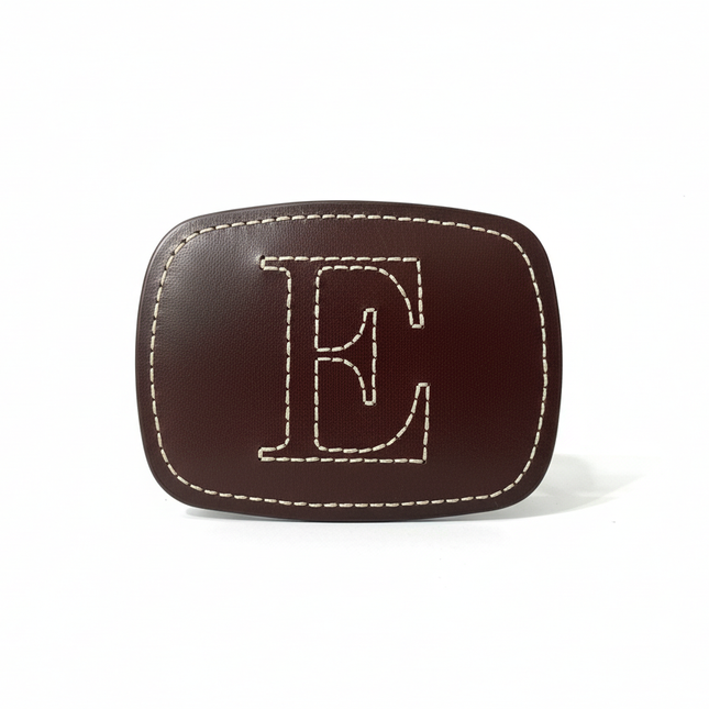 hebilla de cinturon con letras a vista frontal — CJ3846