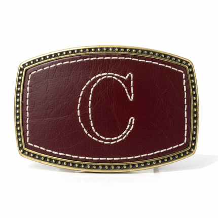 Hebilla de cinturón con letras - CJ3848