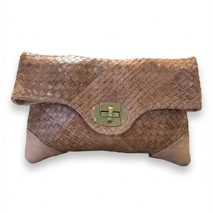 vista 4 dorado bolso shopper de piel dorado para mujer — CJ2259