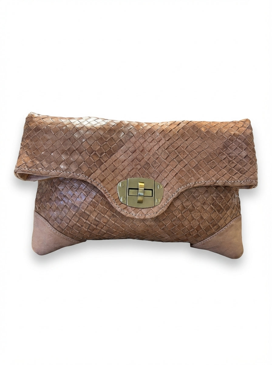vista 4 dorado bolso shopper de piel dorado para mujer — CJ2259