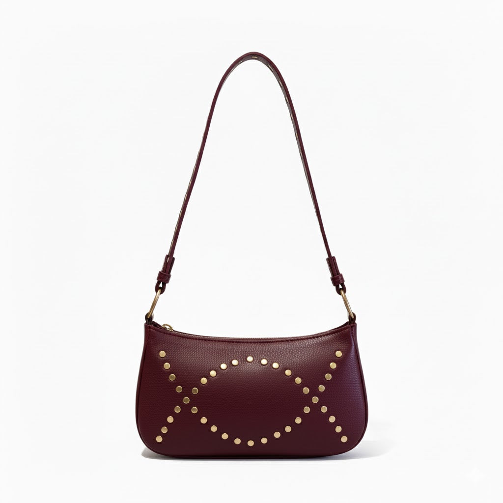 vista 5 marrón oscuro bolso shopper de piel marrón oscuro para mujer — CJ2005